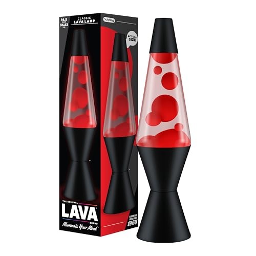 Lava lamp 2317 red - lava, clear