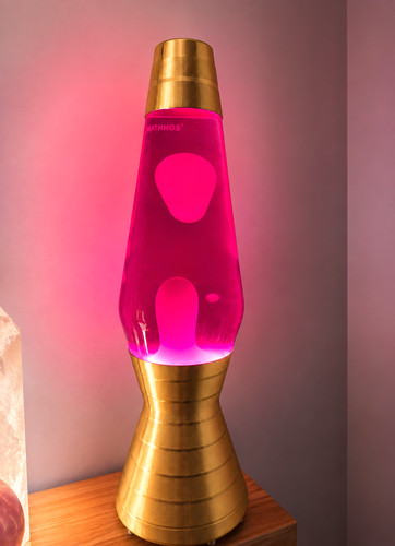 Mathmos astro gold - vinyl, lava