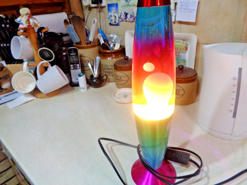 Larva lamp multi coloured - multi,