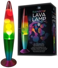 Rainbow Lavaa Lamp 16”