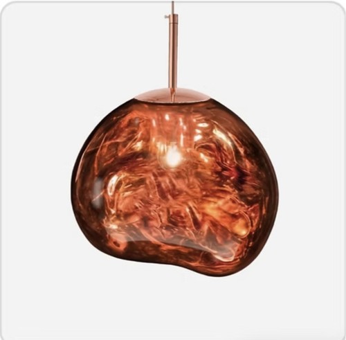 Modern lava melt pendant - lava,