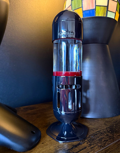 Mathmos black pod candle