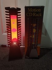 Vintage Lava Lamp CD Rack