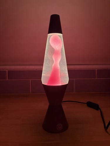 Pink lava lamp 36cm rose - pink,