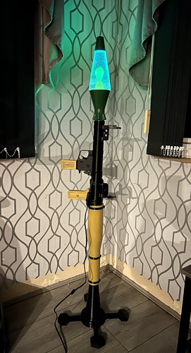 Rocket launcher lava lamp - rocket,