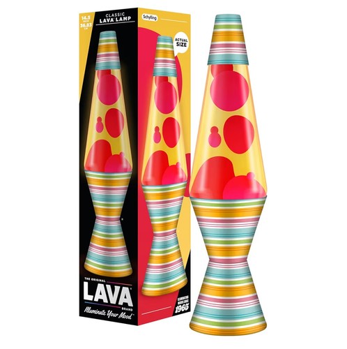 Schylling lava lamp - lamp, 14.5"