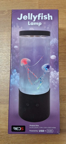 Jellyfish lava lamp aquarium - lamp,