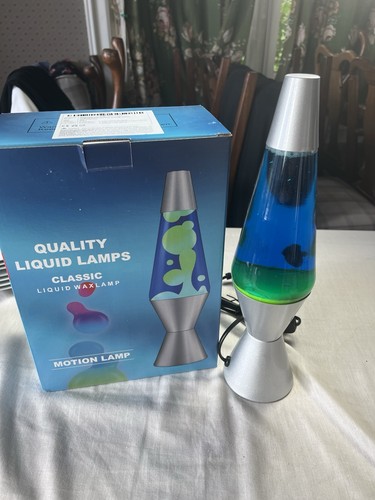 Blue green lava - blue,