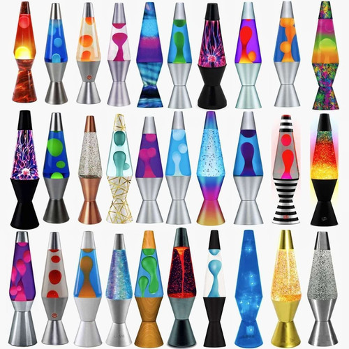 Lava glitter lamp large motion - large,