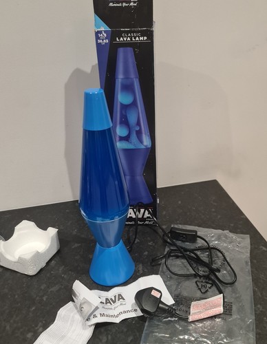 Lava lamp 5 cerulean - -, 14.5"