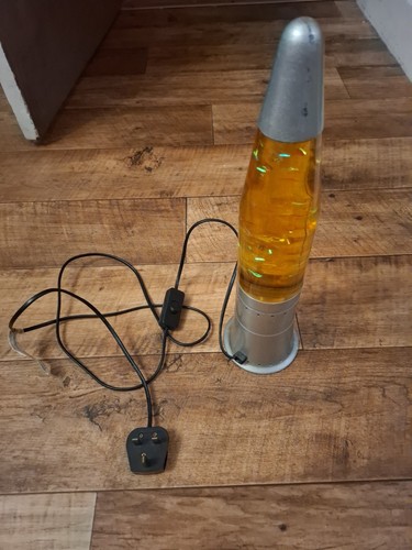 Lava lamp silver - silver, retro