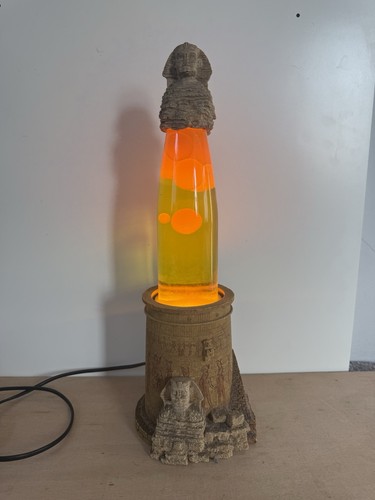 Vintage egyptian lava lamp - egyptian,