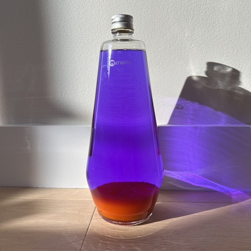 Very bright violet orange - &,