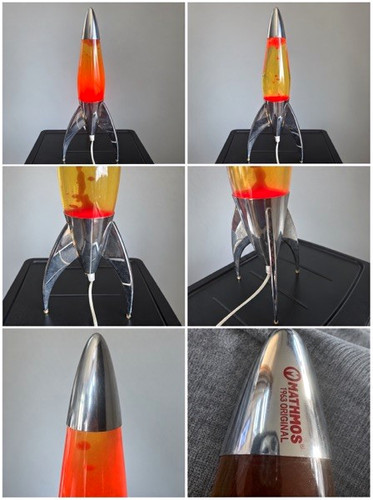 Mathmos astro lava lamp rocket - mathmos,