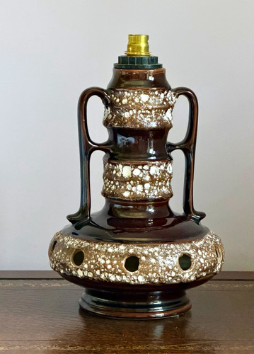Vintage ceramic lava lamp - lava,