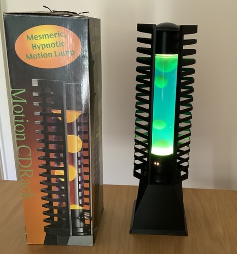 Vintage lava lamp rack - cd,