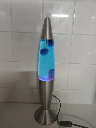 Lava lamp aluminium silver - ,