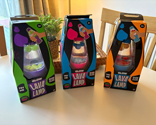 Glow lava lamp squishy squeeze - glow,