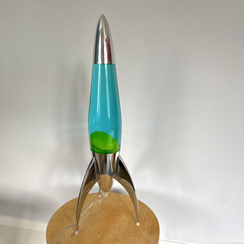 Mathmos rocket lava lamp - rocket,