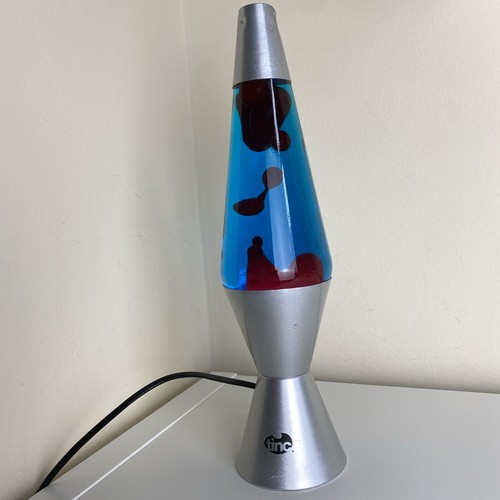Lava lamp blue red - lamp, blue/red