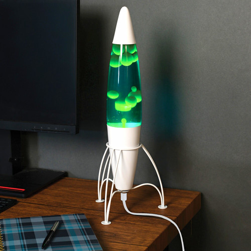 Rocket lava lamp - rocket,