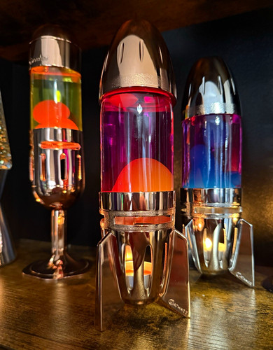 Mathmos candle powered copper