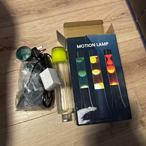 Green lava lamp vintage - green,