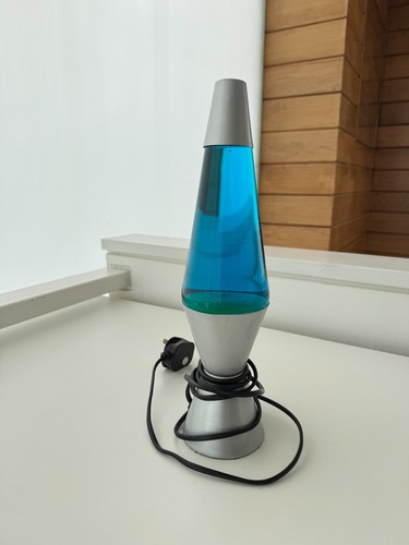 Lava lamp silver base - silver, with