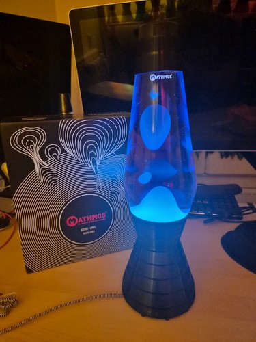 Mathmos lava lamp astro black - lava,