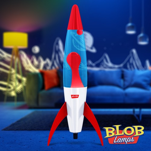 Blob lamps rocket lava lamp - blob,